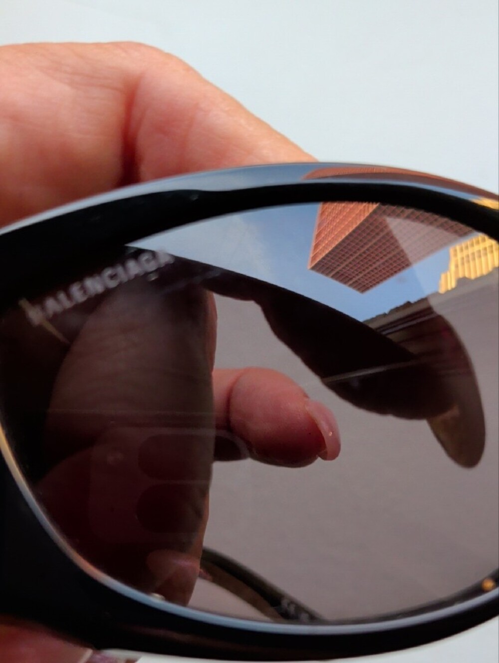 Like New In Case Balenciaga Logo Sunglasses With Wiping Clothes - Picture 5 of 11